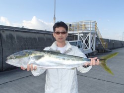 記録賞！のませで大物ブリ！