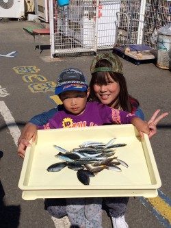 和歌山マリーナシティ海釣り公園　グレ、イワシ、イサキ