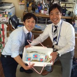 和歌山マリーナシティ海釣り公園　アジ釣ったどー！