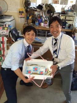 和歌山マリーナシティ海釣り公園　アジ釣ったどー！