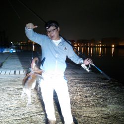 太刀魚不発も１、２キロの大タコゲット。