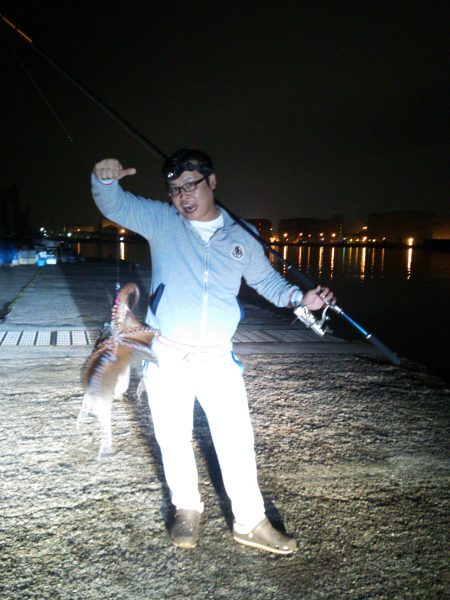 太刀魚不発も１、２キロの大タコゲット。