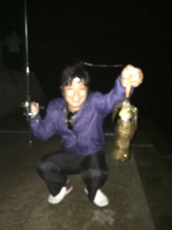 TR小雨の中の釣行