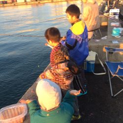 この時期の太刀魚大きいですね、子供との初の連携プレーで納得の釣果