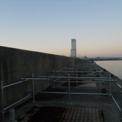 早朝~タチウオのウキ釣り