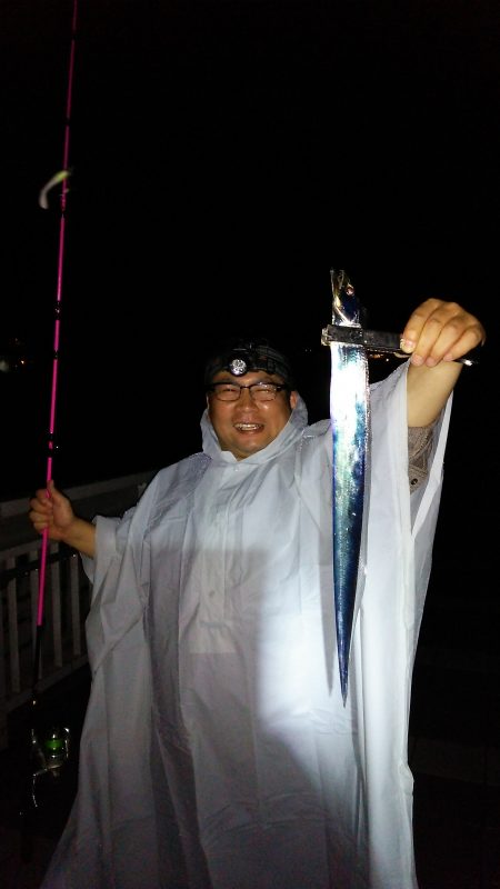 太刀魚の神様が釣る‼