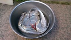 大津川尻高場にてウキ釣りで太刀魚3本get