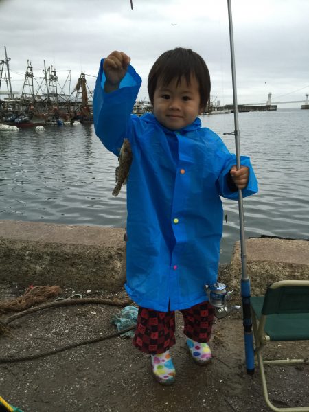 小雨の中(´･_･`)