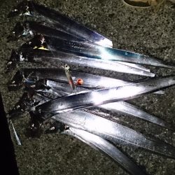 自作調整テンヤで…