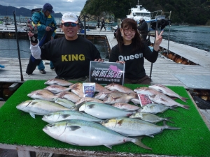 釣堀紀州／つ抜け／かなすび釣果