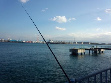 高砂埋立地 西風対応ポイントでプリプリのアジ!