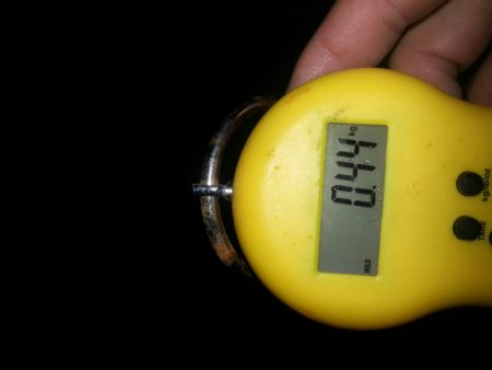 雨の中、アオリイカGET！