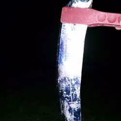 岸和田一文字沖の北でアジ、太刀魚