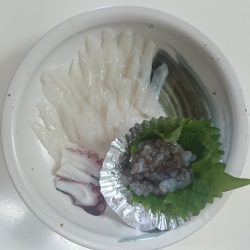 強風の中ちょい投げ釣り