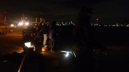 ショッピング帰りに