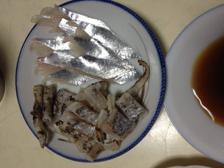 ミノーで初フィッシュ！