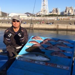 マリーナシティ海洋釣り堀　ブリ・マダイ・ヒ…