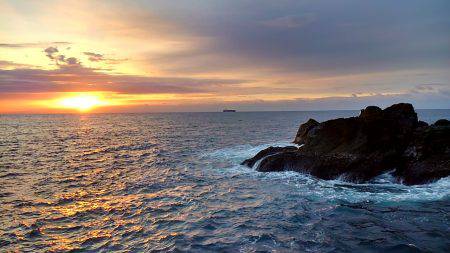 串本須江でグレ釣り