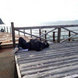 メガフロートへリベンジ2回目