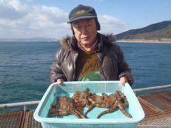 神戸市立須磨海づり公園　マダコ3バイ