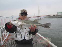 尼崎市立魚つり公園　スズキ、ハネ、セイゴ