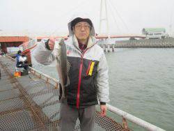 尼崎市立魚つり公園　スズキ、ハネ、セイゴ