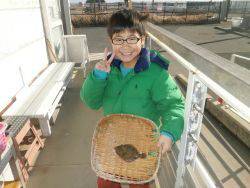 大阪南港海釣り公園　カレイ、ガシラ