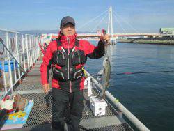 尼崎市立魚つり公園　ハネ、セイゴ、チヌ