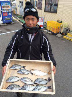 和歌山マリーナシティ海釣り公園　チヌ20尾…