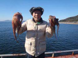 神戸市立須磨海づり公園　マダコ