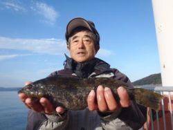 神戸市立須磨海づり公園　アイナメ 	37cm