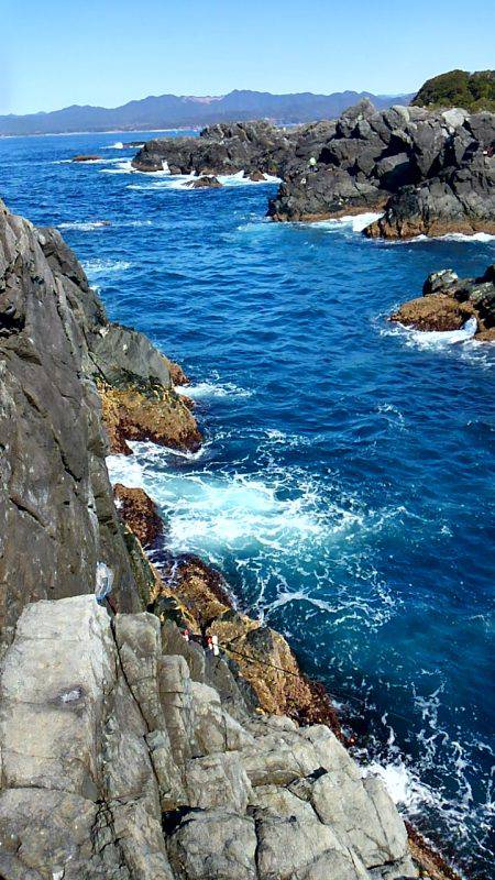 潮岬でグレ釣り