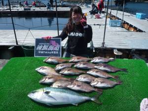 海上釣り堀紀州／かなすび釣果