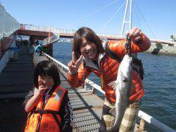 尼崎市立魚つり公園　チヌ、スズキ