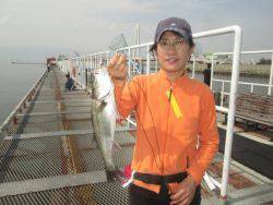 尼崎市立魚つり公園　ハネ、チヌ、ウミタナゴ