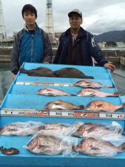 和歌山マリーナシティ海洋釣り堀　ヒラメ、マ…