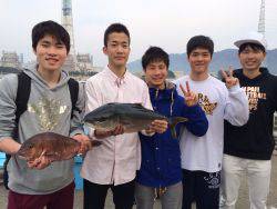 和歌山マリーナシティ海洋釣り堀　ブリ、マダ…