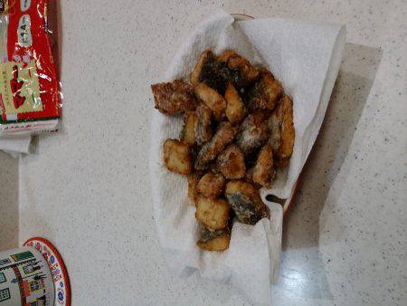 竜田揚げサゴシ