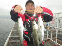 尼崎市立魚つり公園　セイゴ、ハネ、カレイほ…