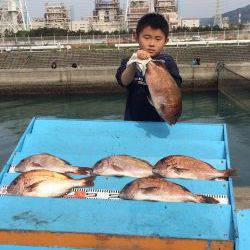 キッズ釣果！和歌山マリーナシティ