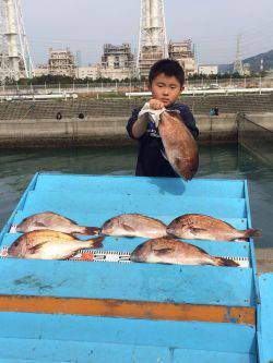 キッズ釣果！和歌山マリーナシティ