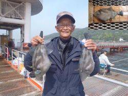 神戸市立須磨海づり公園 、ウマヅラ記録賞！