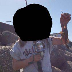 娘、義父と根魚GET！！