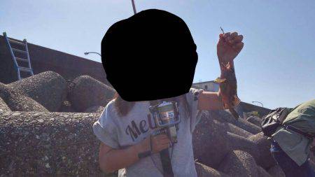 娘、義父と根魚GET！！