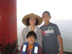 尼崎市立魚つり公園　ズボ釣りでチヌ