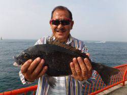 神戸市立平磯海づり公園　チヌ45㎝