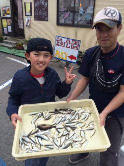 和歌山マリーナシティ海釣り公園　アジ105…