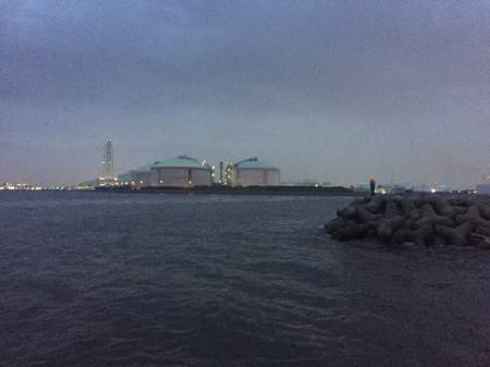 風が強かった！