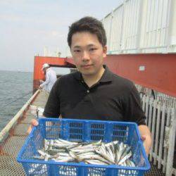 尼崎市立魚つり公園　イワシ400匹