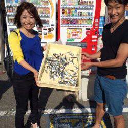 和歌山マリーナシティ海釣り公園　サビキでアジ110匹